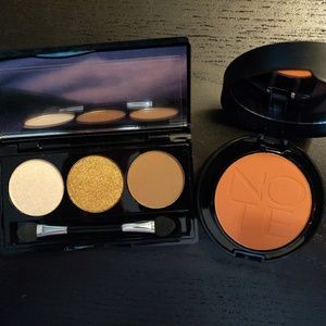 Eyeshadow Trio and Blush